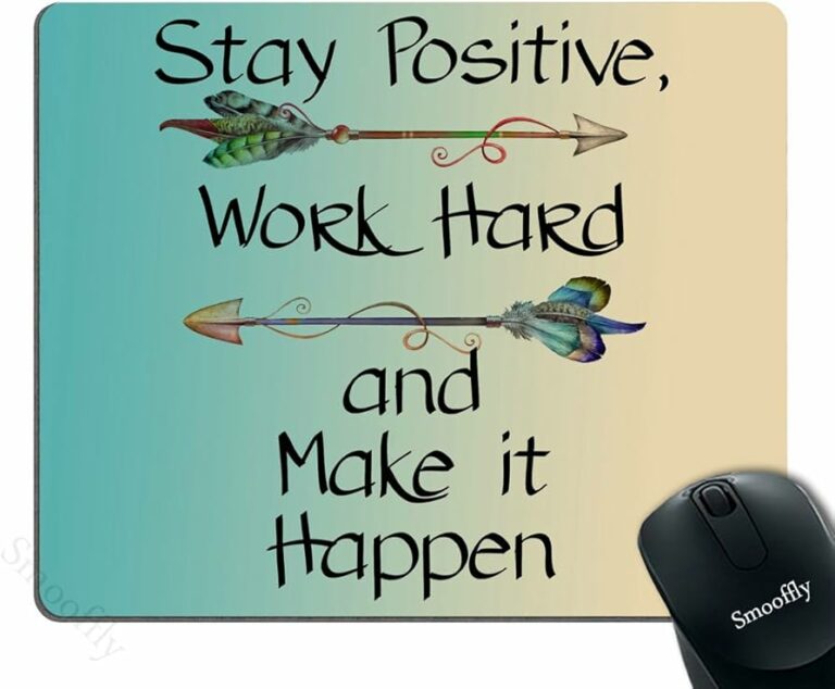 Mouse Pads With Inspirational Quotes