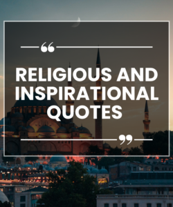 Religious And Inspirational Quotes